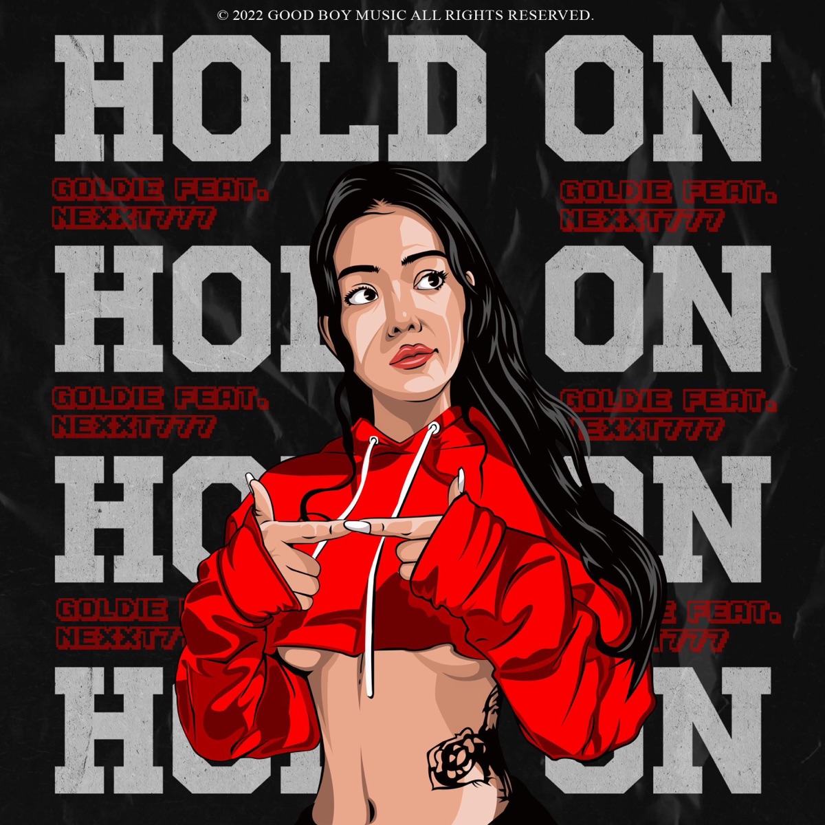 Hold on (feat. Nexxt777) - Single by Goldie album cover