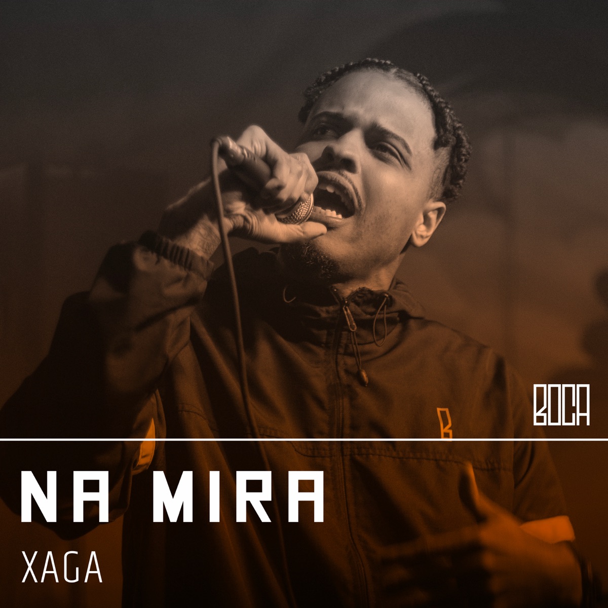 Na Mira - Single by Boca & Xaga album cover