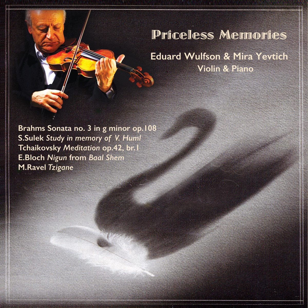 Priceless Memories by Eduard Wulfson & Mira Yevtich album cover