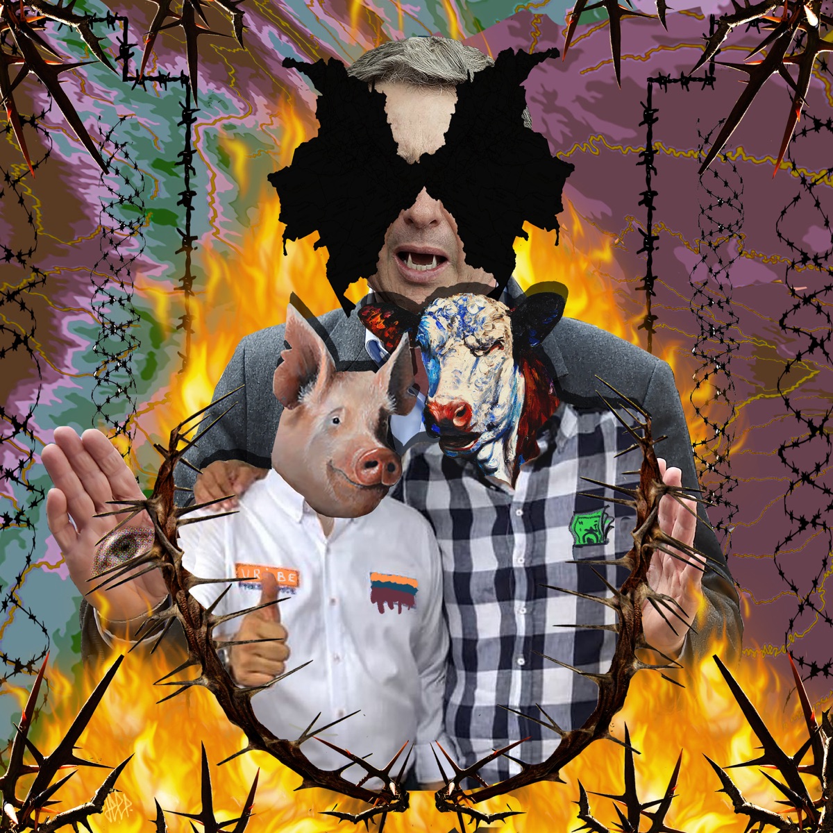 Polombia - Single by El Kalvo album cover