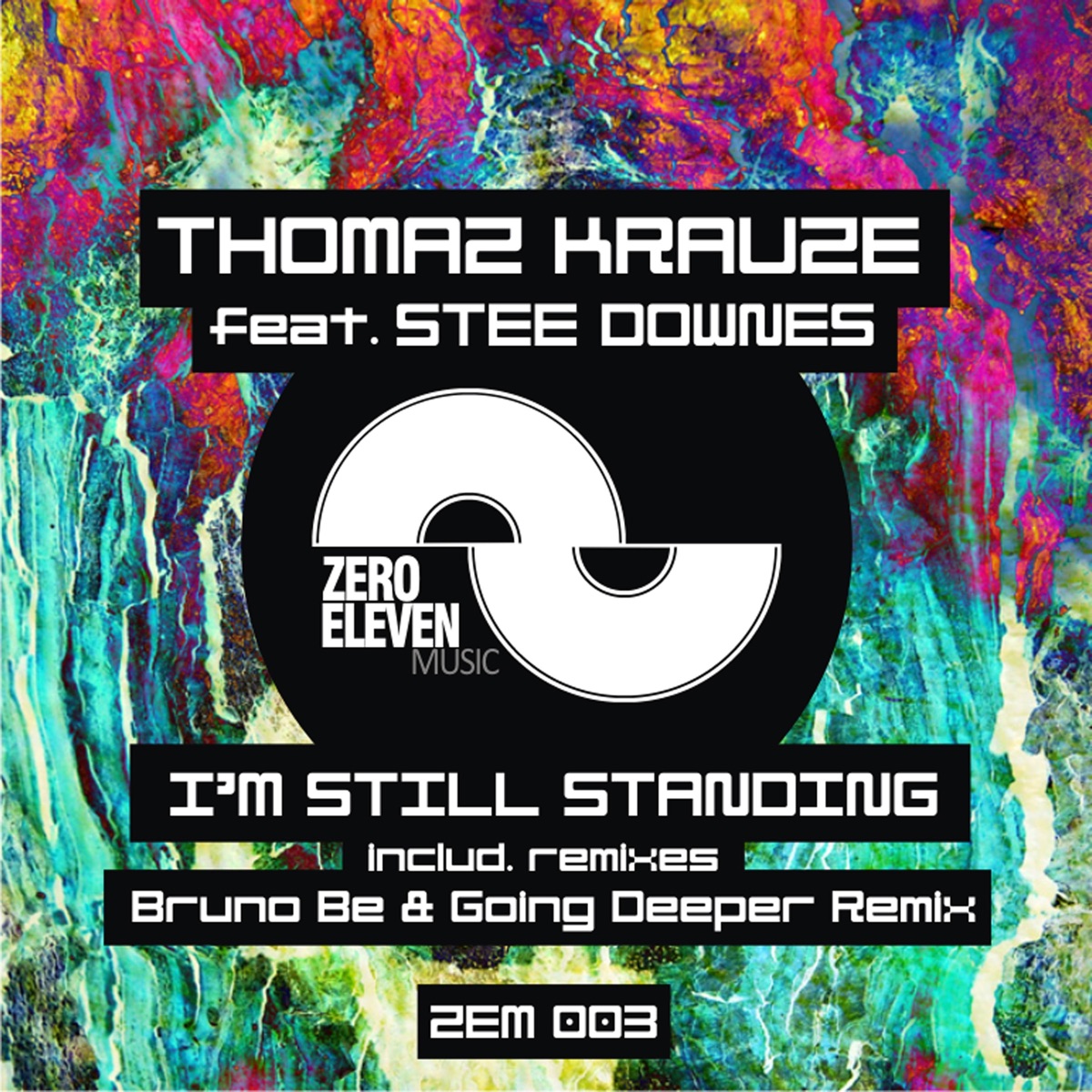 I'm Still Standing (feat. Stee Downes) - Single by Thomaz Krauze & Stee Downes album cover