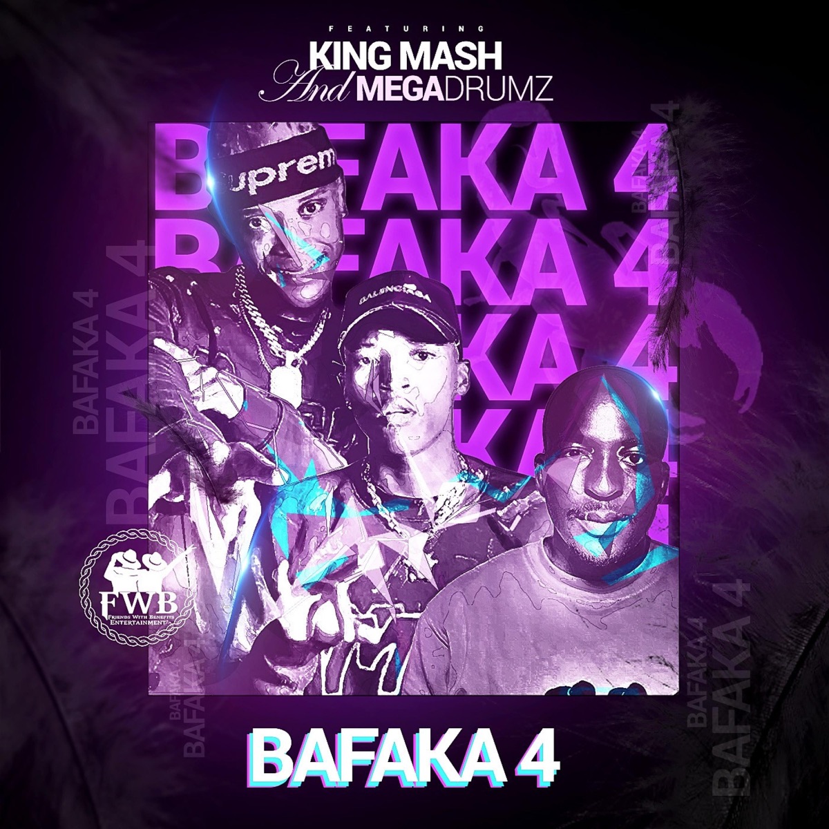 Bafaka 4 (feat. Megadrumz) - Single by King Mash album cover