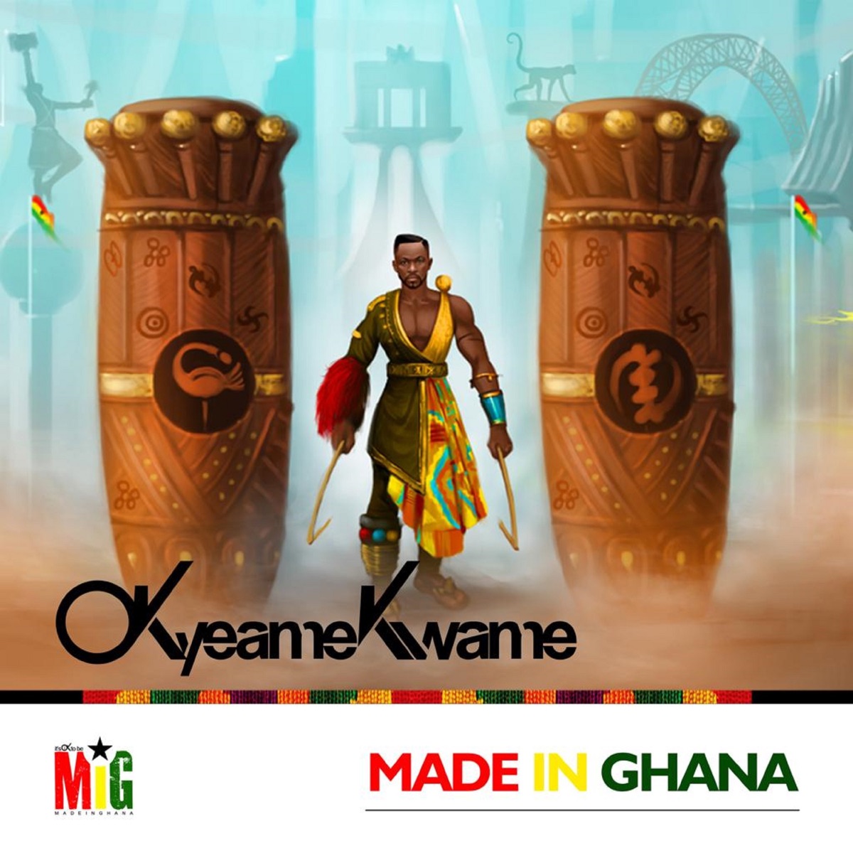 Made in Ghana by Okyeame Kwame album cover