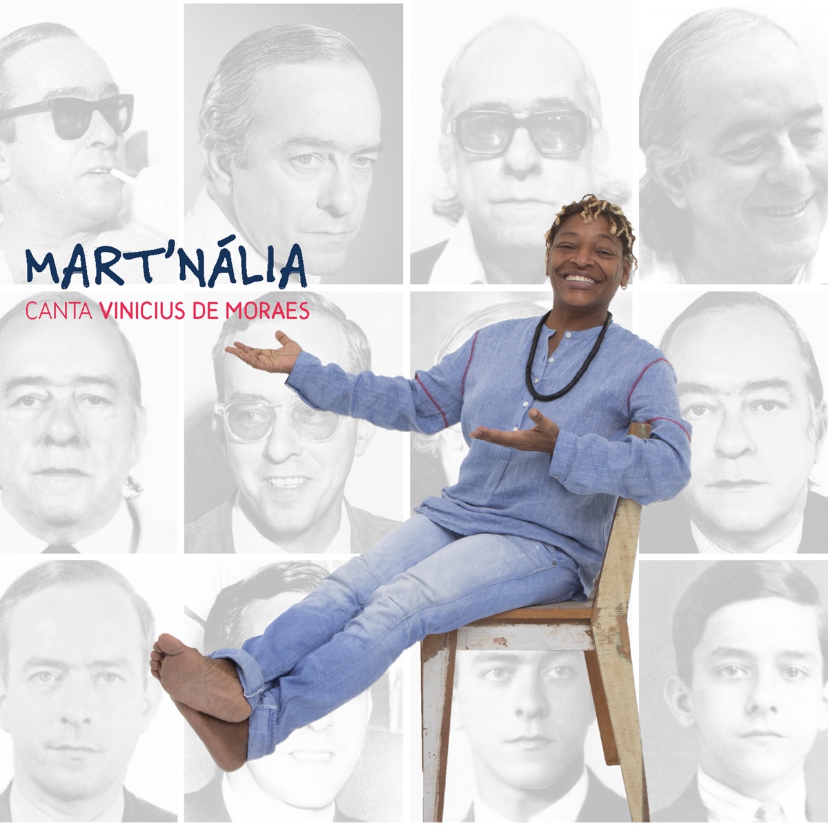 Mart'nália Canta Vinicius de Moraes by Mart'nália album cover