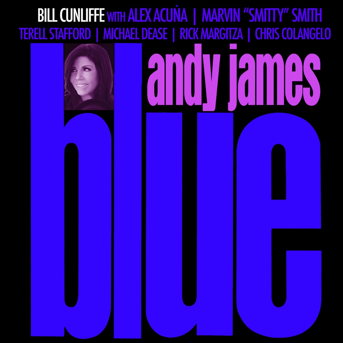 Blue by Andy James album cover