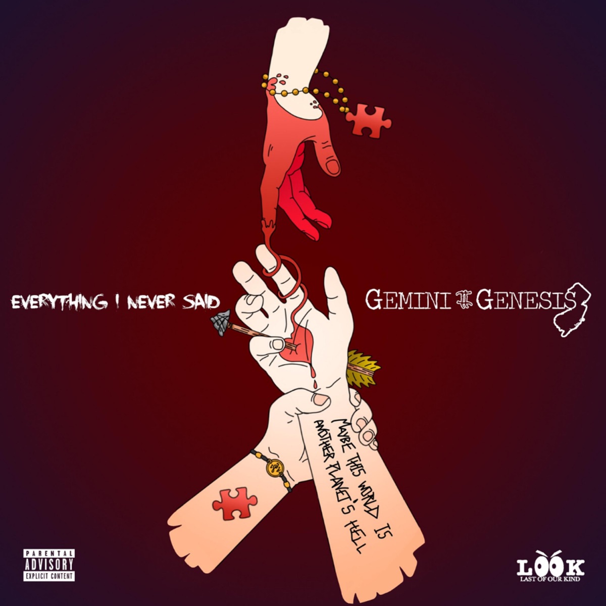 Everything I Never Said - EP by Gemini Genesis album cover