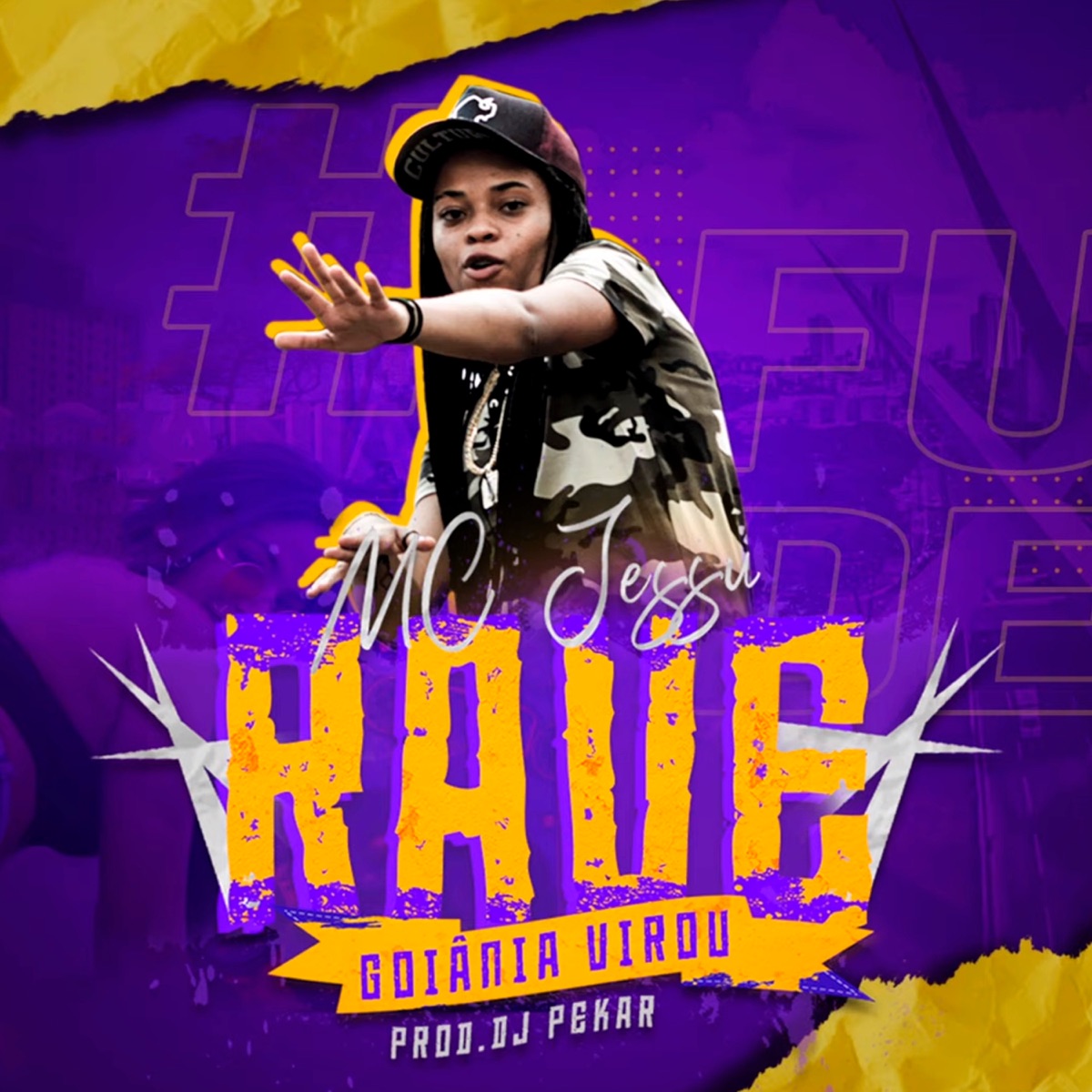 Goiânia Virou Rave - Single by Mc Jessy album cover