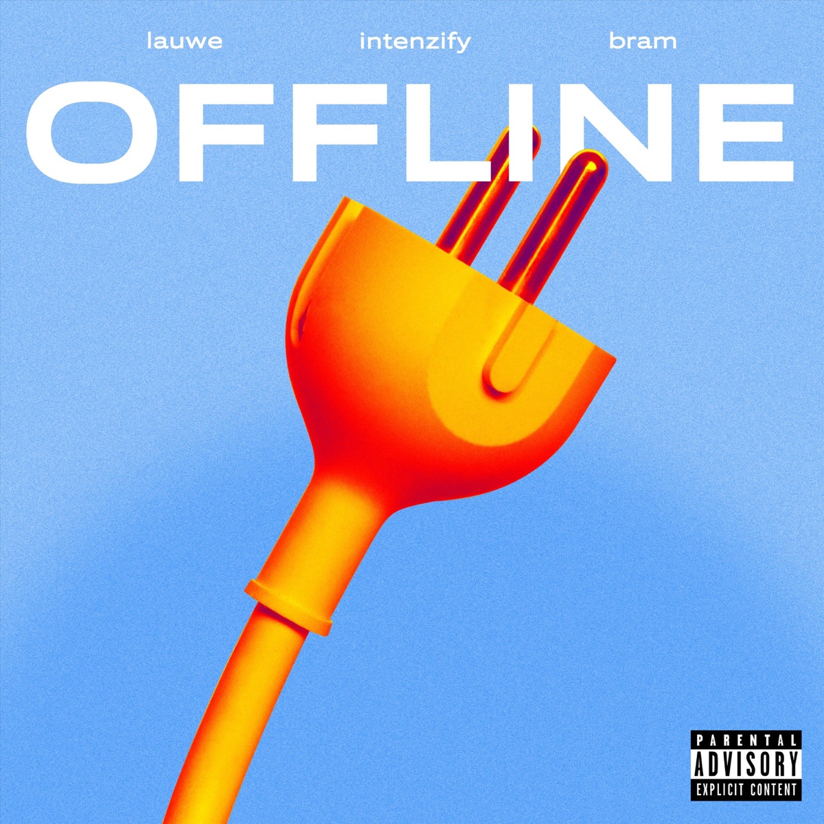Offline - Single by Intenzify, Bram & LAUWE album cover