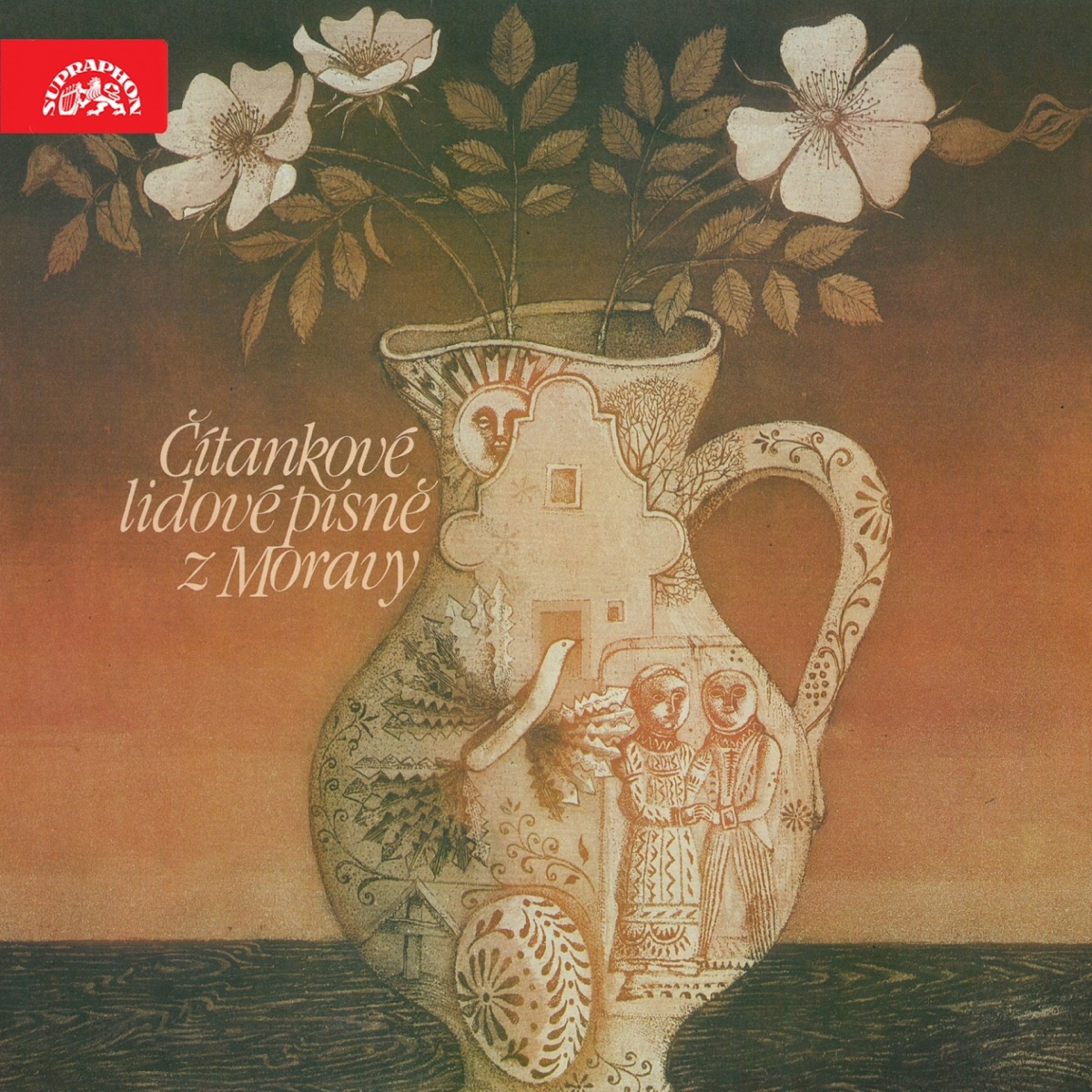 Čítankové lidové písně z moravy by Jaroslav Krček & Musica Bohemica album cover