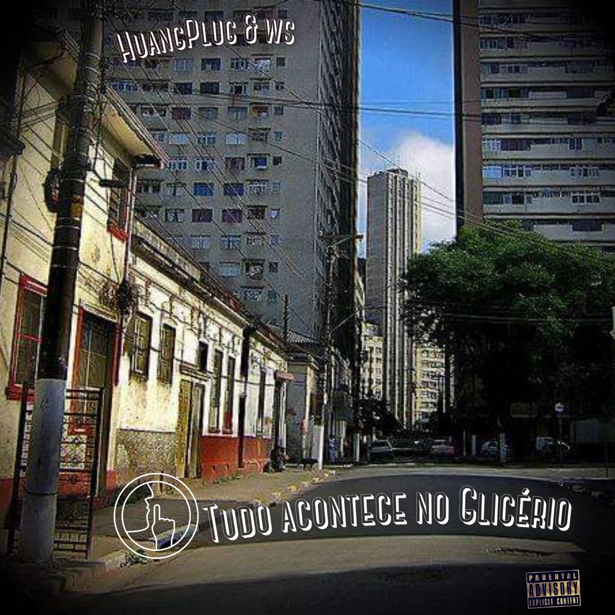 Tudo Acontece no Glicério - Single by Wsantos, HuangPlug & strong gang album cover