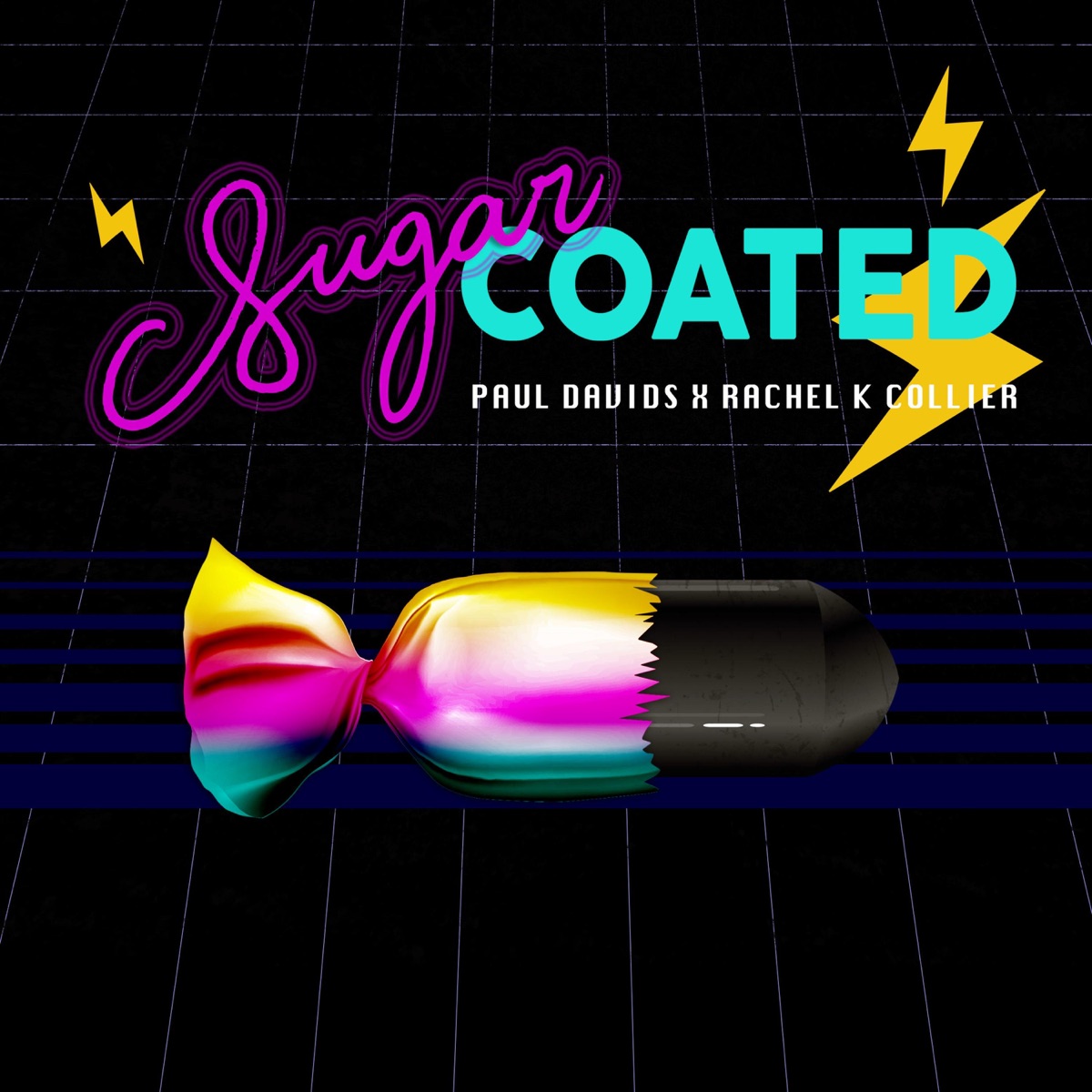 Sugar Coated - Single by Rachel K Collier & Paul Davids album cover