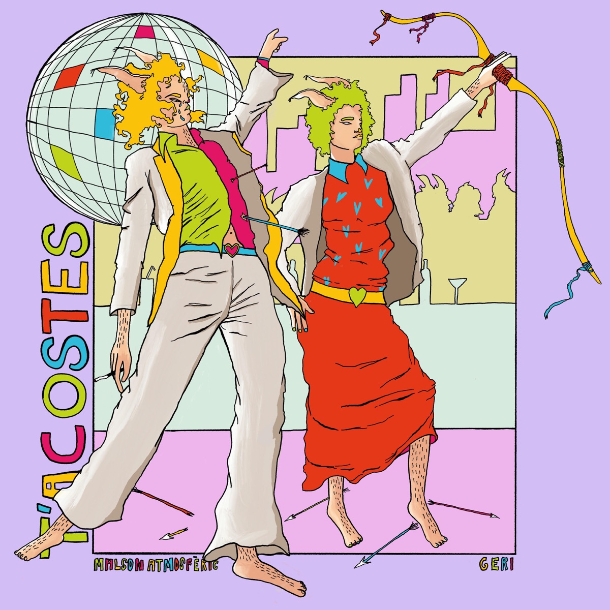 T'acostes - Single by Malson Atmosfèric & Geri album cover