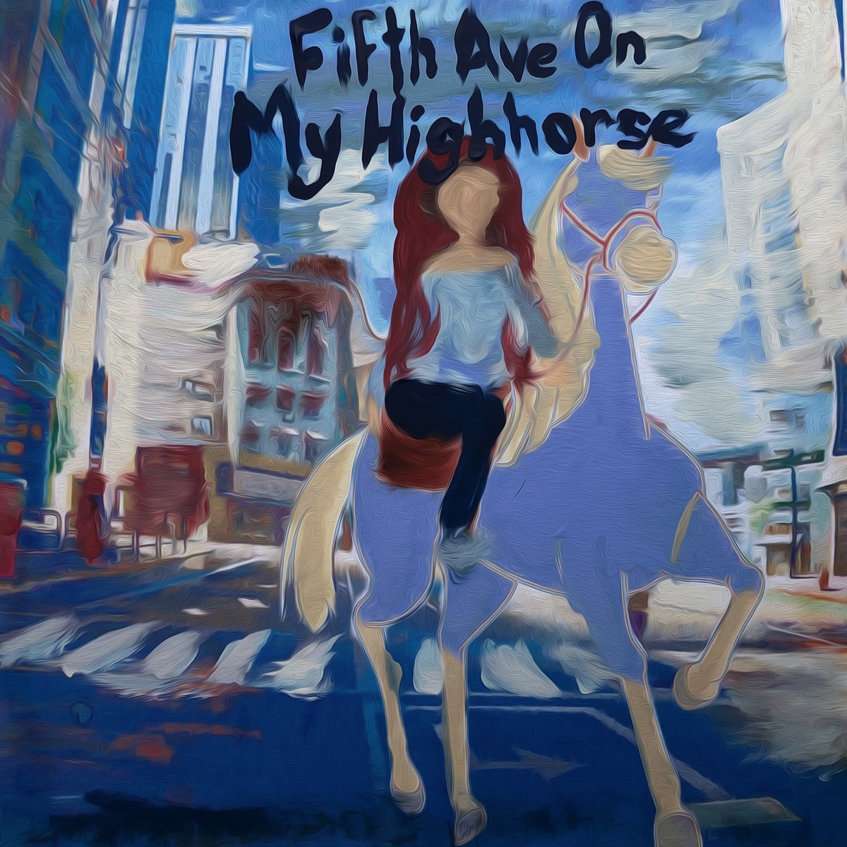 FIFTH AVE ON MY HIGH HORSE (feat. Breakfast N Vegas) - Single by Dounia album cover
