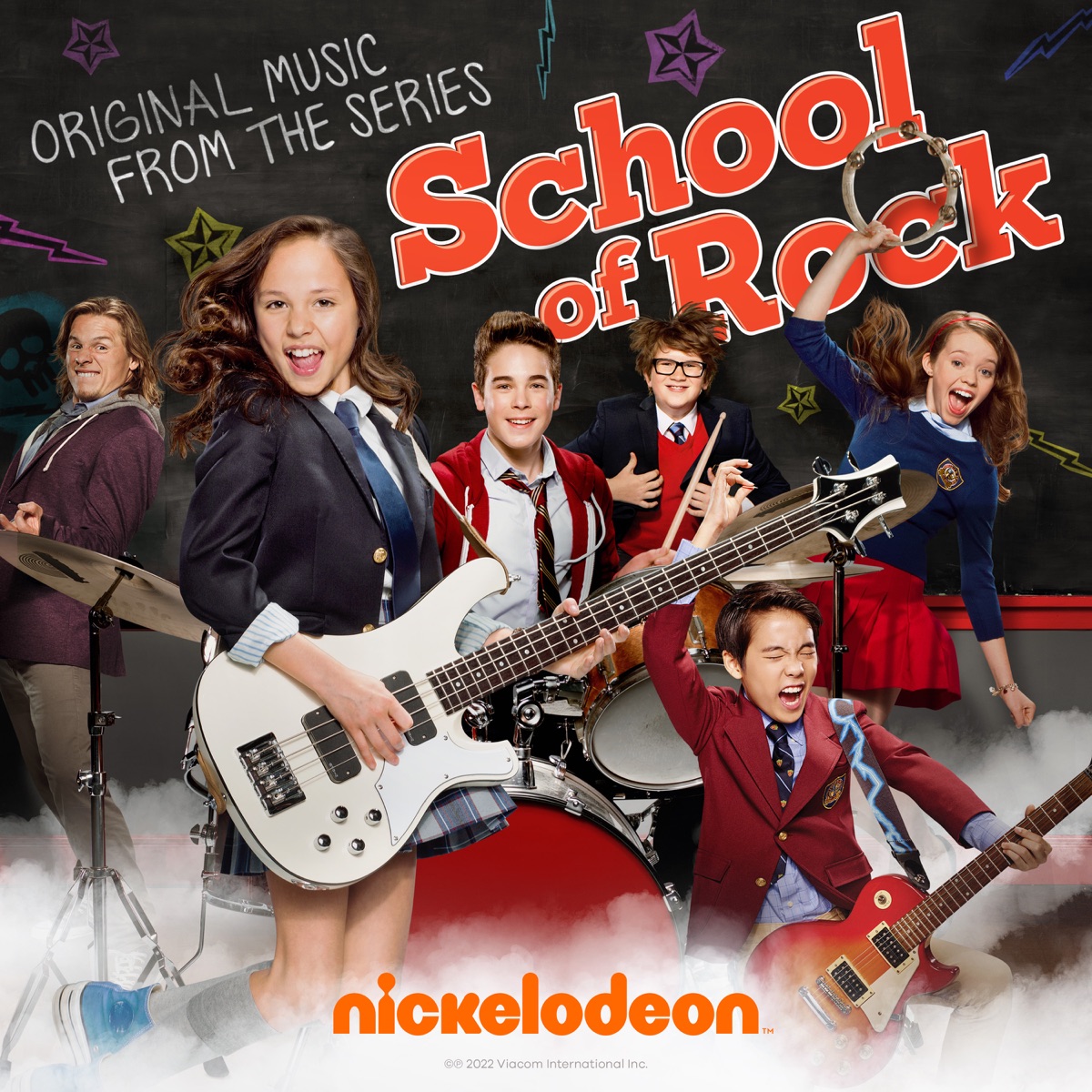 School of Rock (Original Music from the Series) by Nickelodeon album cover