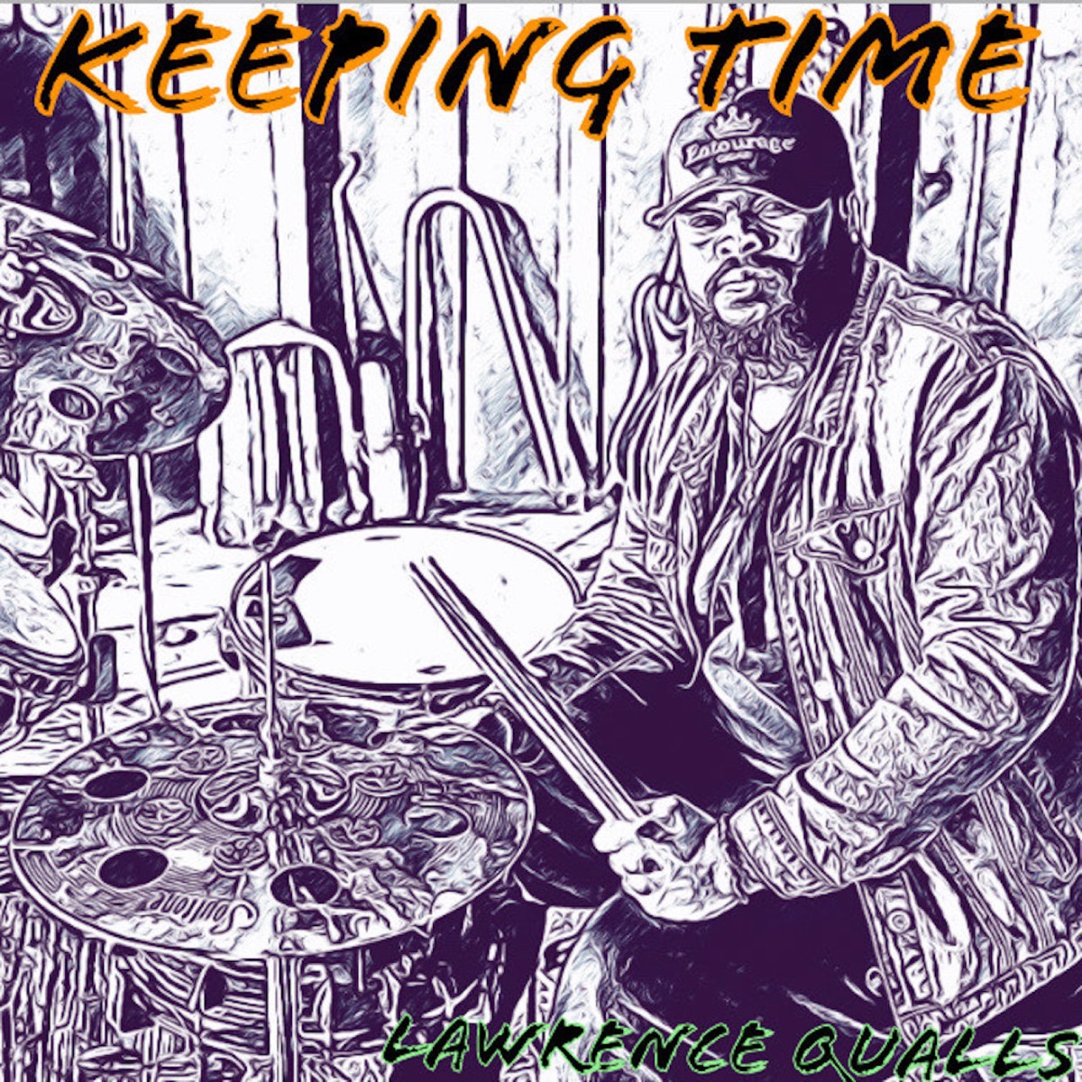 Keeping Time (Pockets, Rhythms, Beats) - EP by Lawrence Qualls album cover