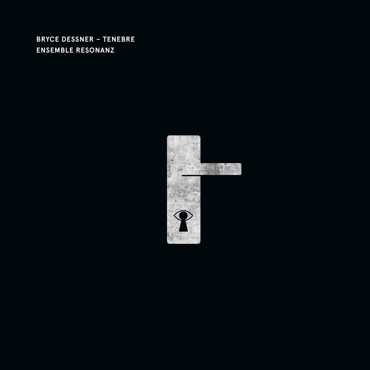 Bryce Dessner: Tenebre - EP by Ensemble Resonanz & Moses Sumney album cover