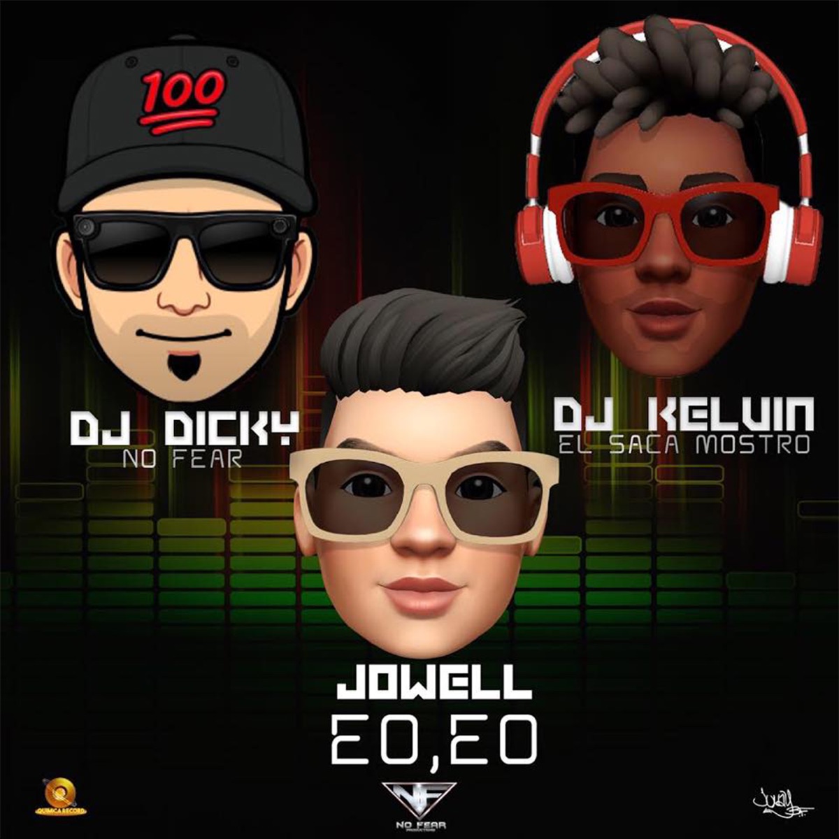 Eo Eo (feat. Dj Dicky) - Single by Jowell & DJ Kelvin El Sacamostro album cover