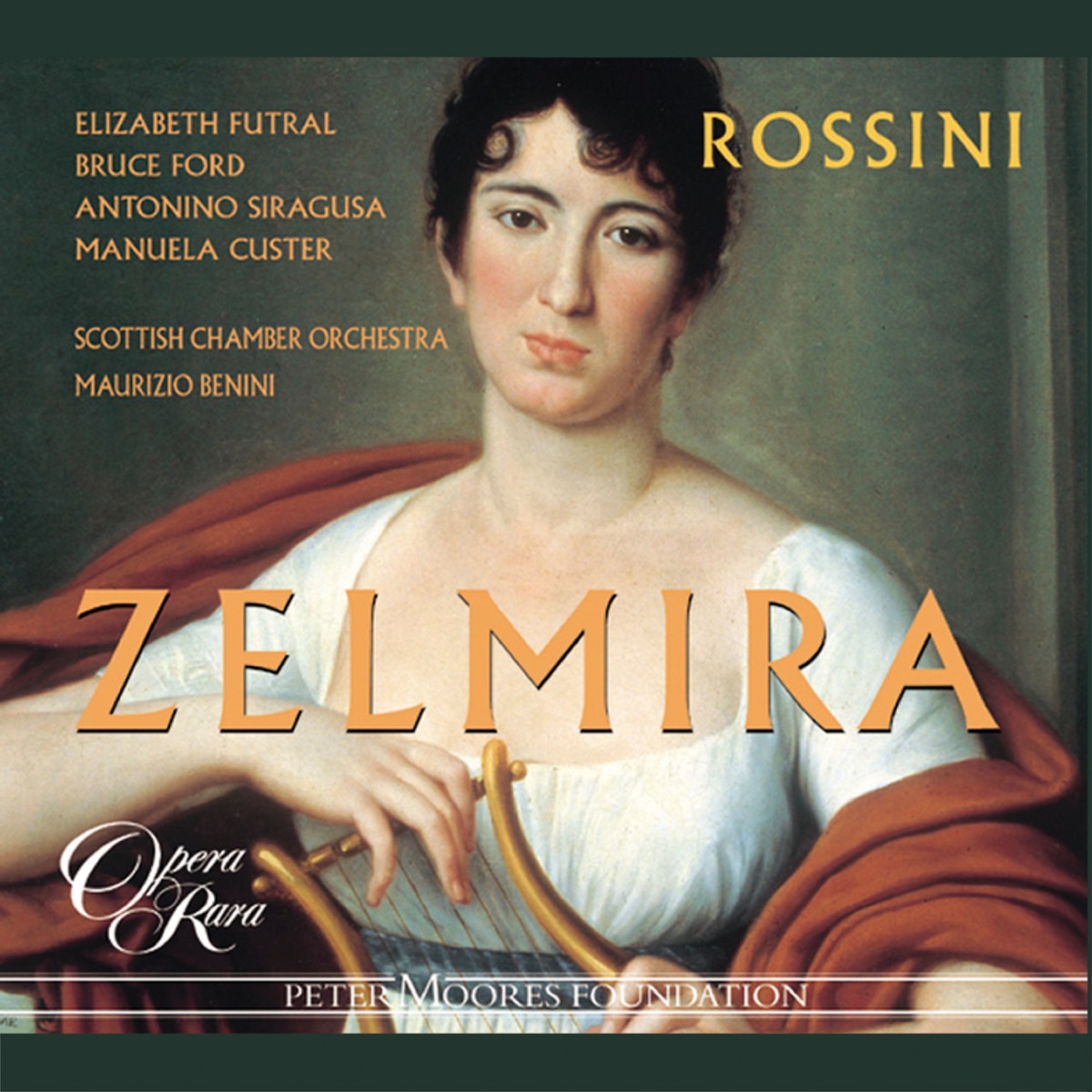 Rossini: Zelmira by Mirco Palazzi, Maurizio Benini, Scottish Chamber Orchestra & Bruce Ford album cover