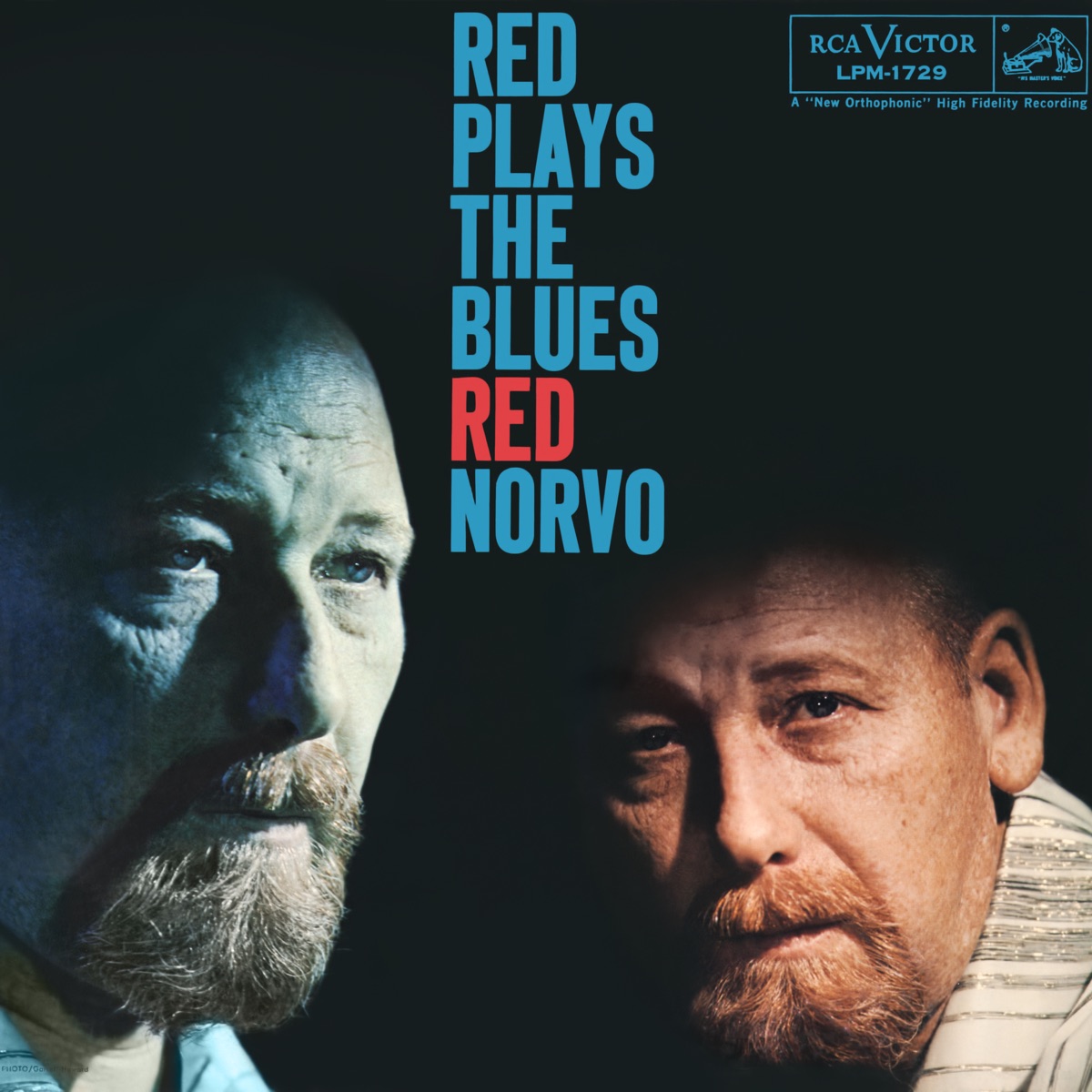 Red Plays The Blues by Red Norvo album cover