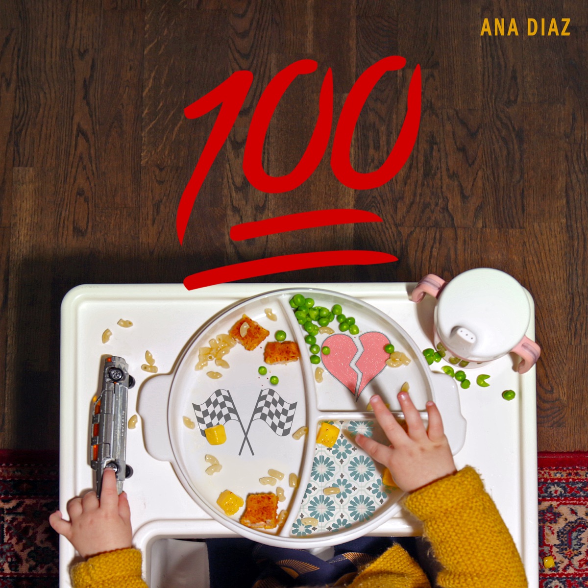 100 - Single by Ana Diaz album cover