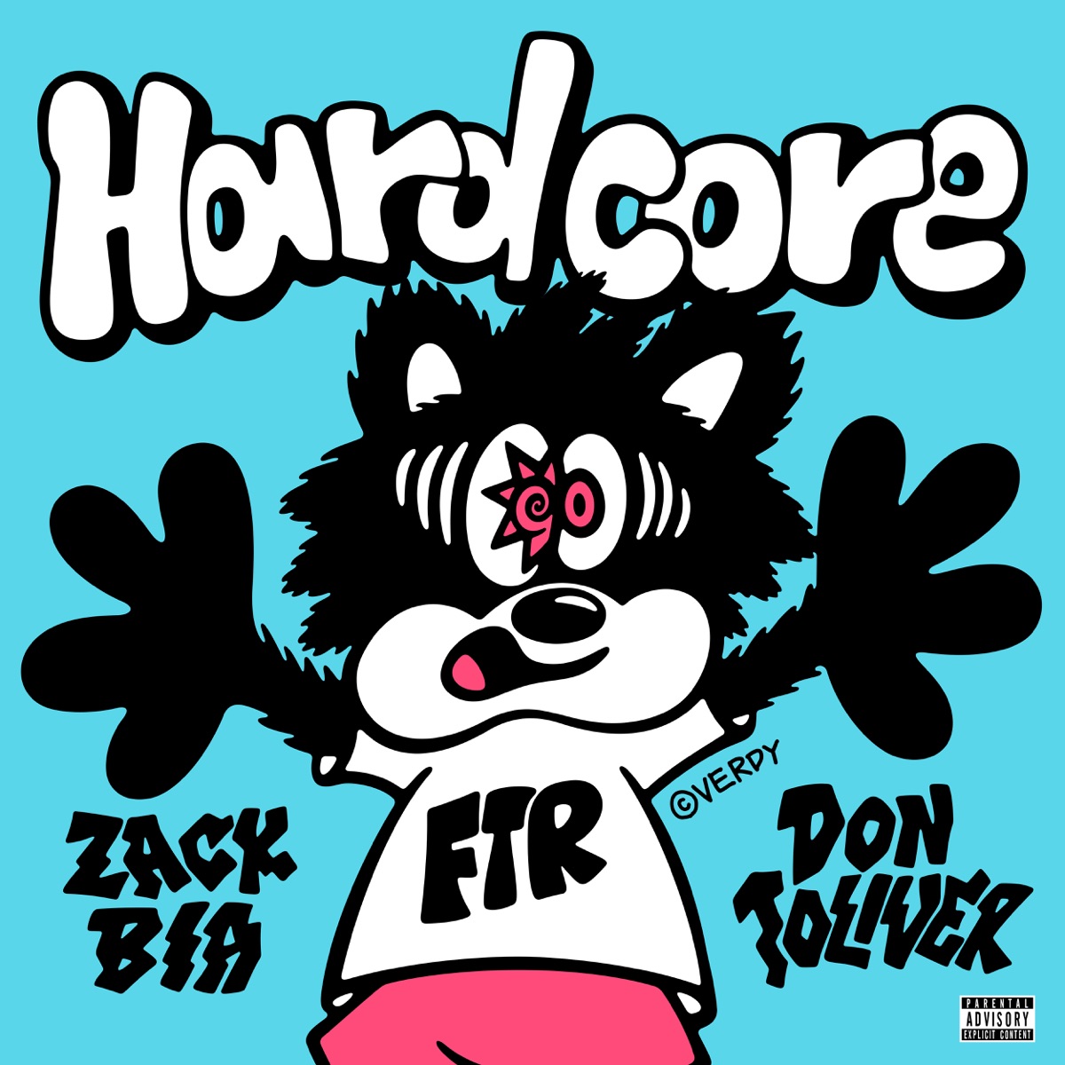 Hardcore (feat. Don Toliver) - Single by Zack Bia album cover artwork