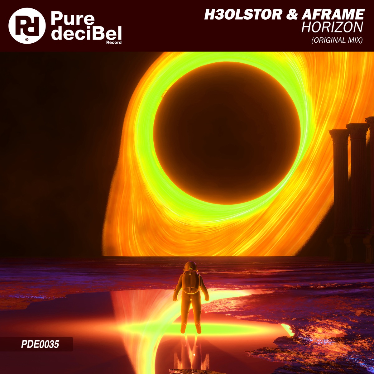 Horizon - Single by H3OLSTOR & A-FRAME album cover