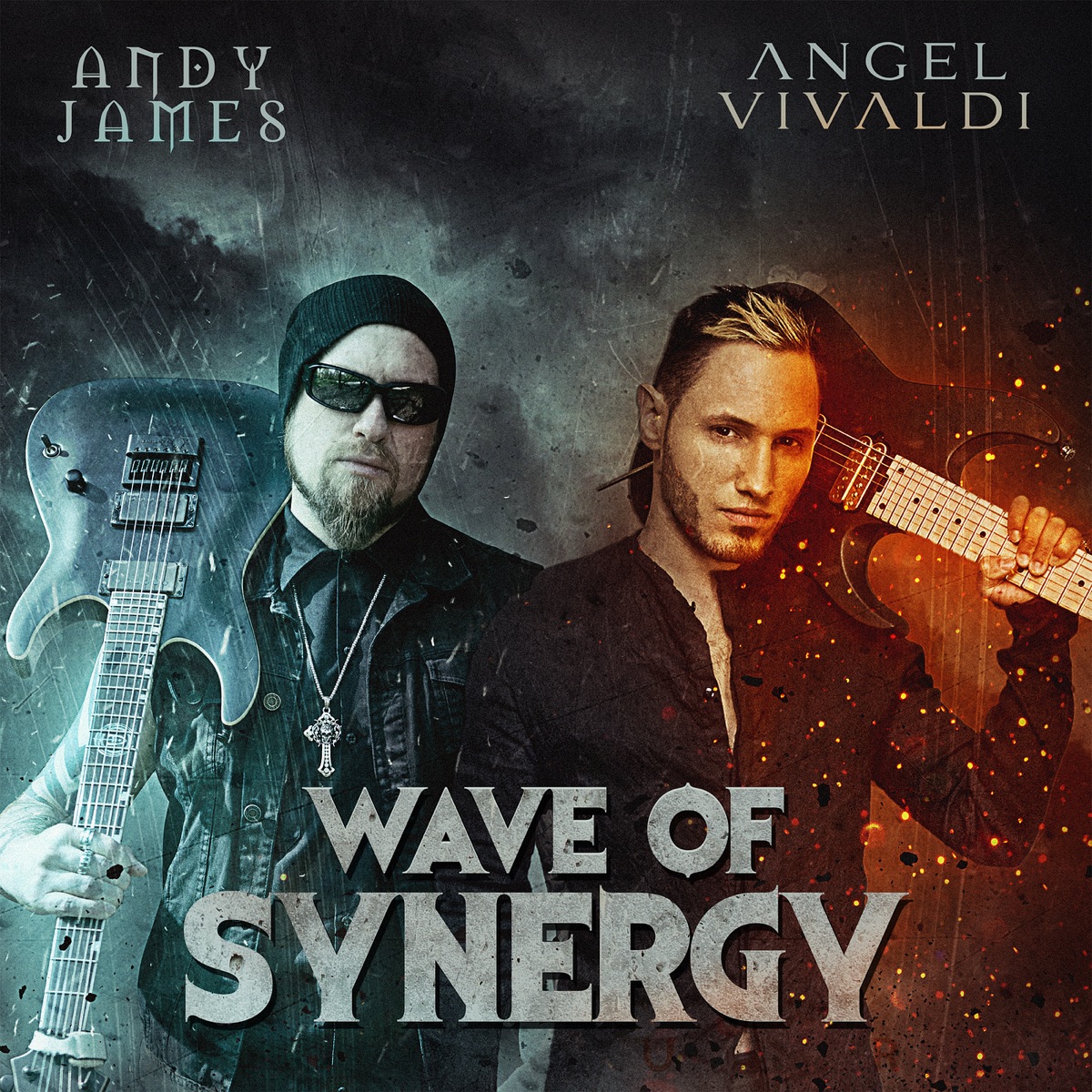 Wave of Synergy (feat. Andy James) - Single by Angel Vivaldi album cover