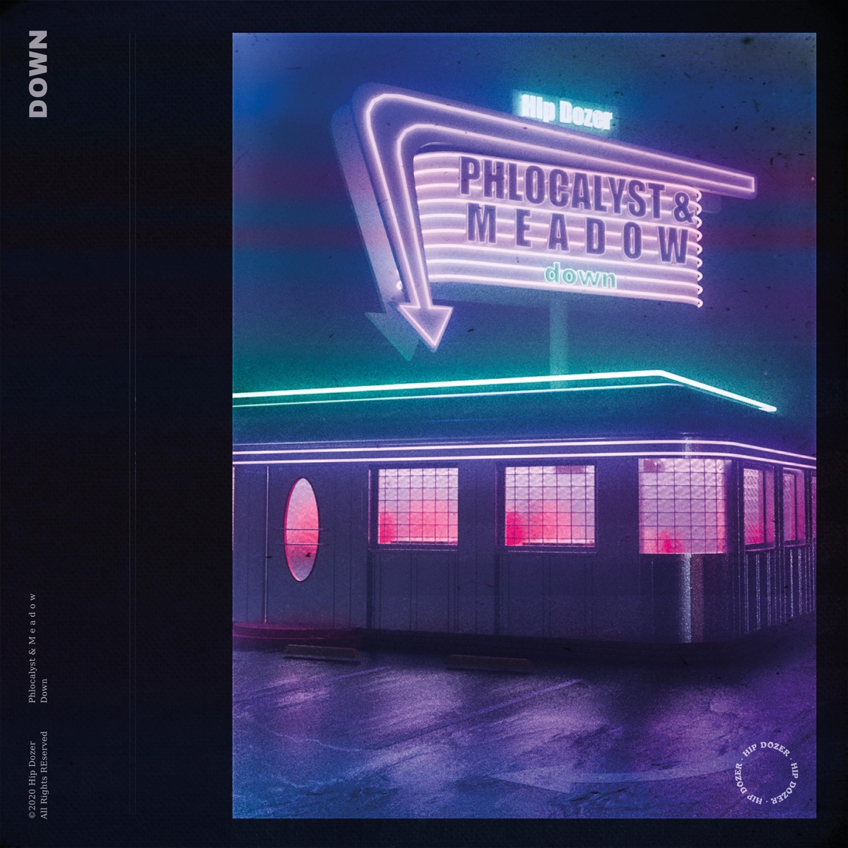 Down - Single by Phlocalyst & M e a d o w album cover