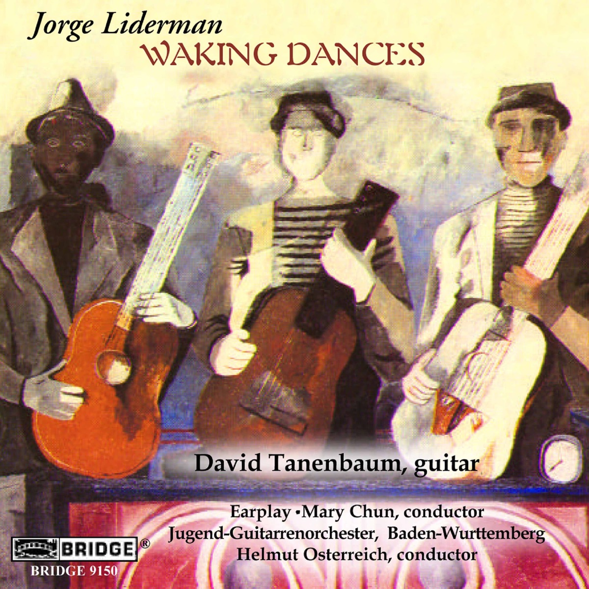 Liderman: Walking Dances, Swirling Streams & Open Strings by David Tanenbaum, Mary Chun & Earplay album cover