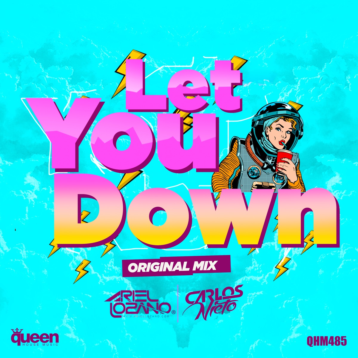 Let You Down - Single by Ariel Lozano & Carlos Nieto album cover