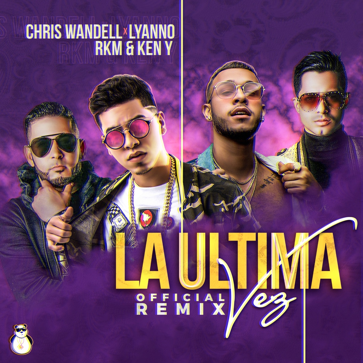 Última Vez Remix (feat. Keny & R.K.M.) - Single by Chris Wandell & Lyanno album cover