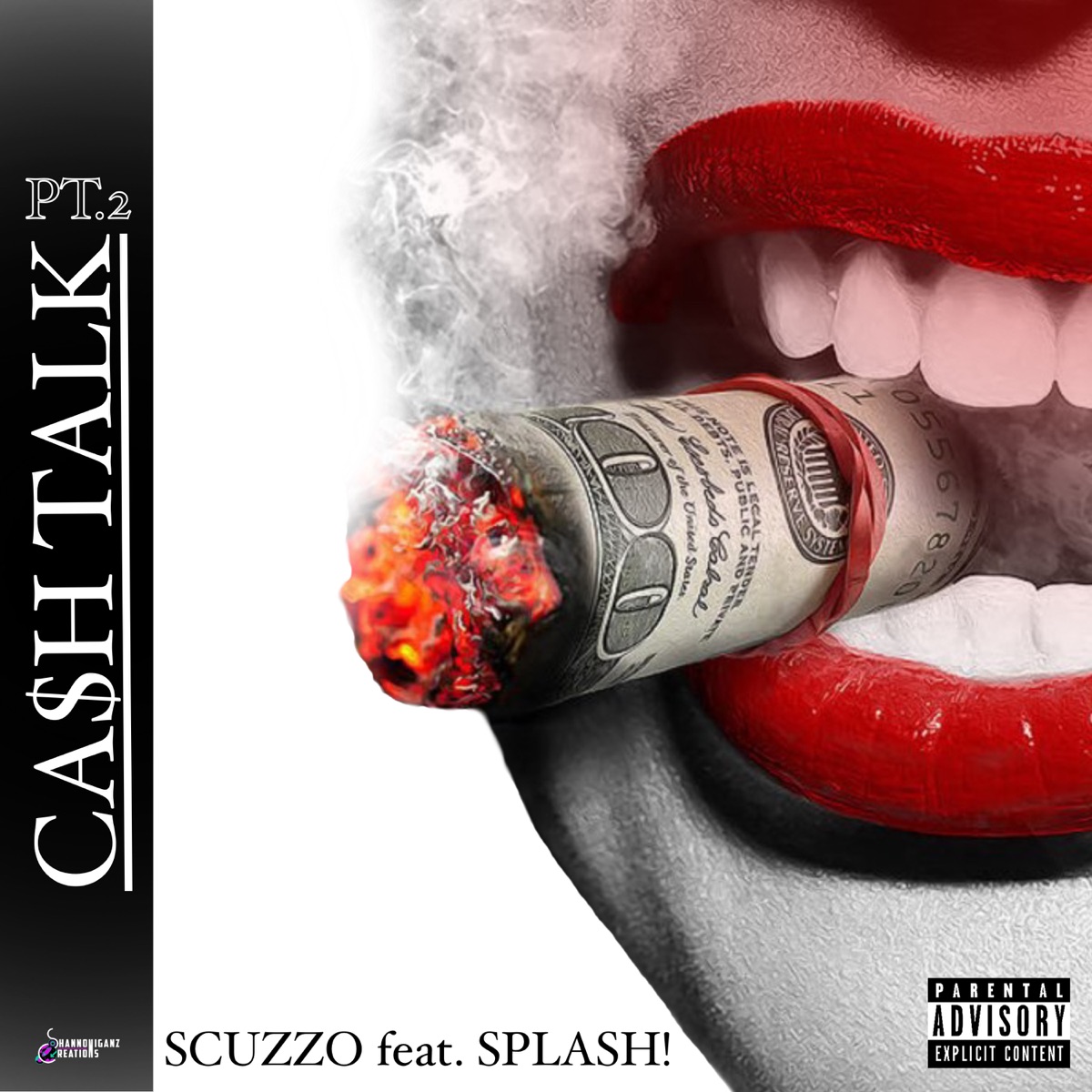 Ca$H Talk, Pt. 2 (feat. Splash) - Single by Scuzzo album cover