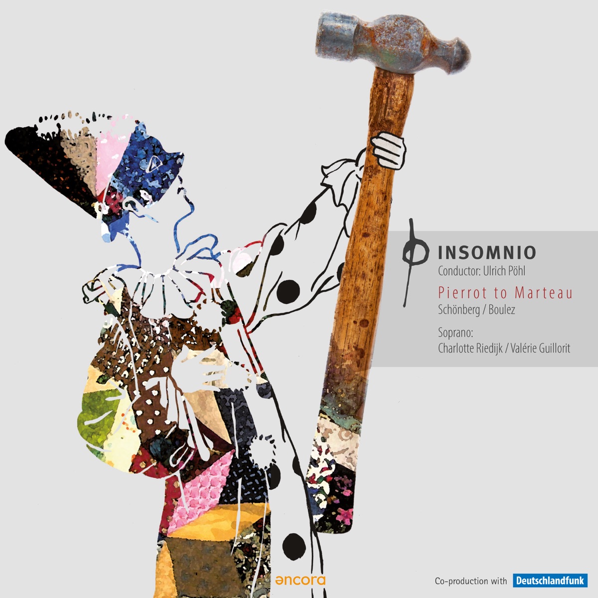 Pierrot to Marteau by Insomnio, Ulrich Pöhl, Charlotte Riedijk & Valérie Guillorit album cover