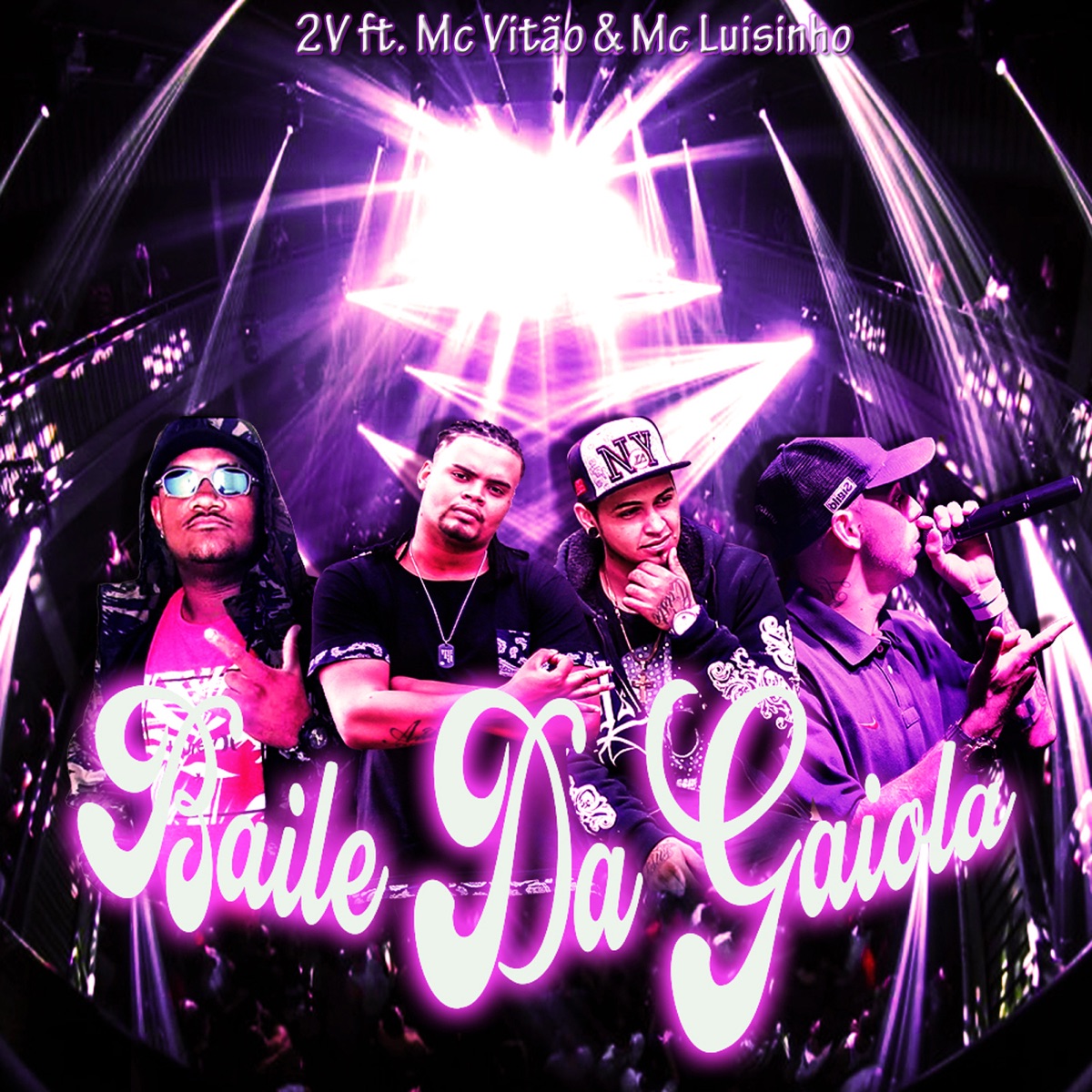 Baile da Gaiola (feat. Mc Vitão & MC LUISINHO) - Single by 2vTrap album cover