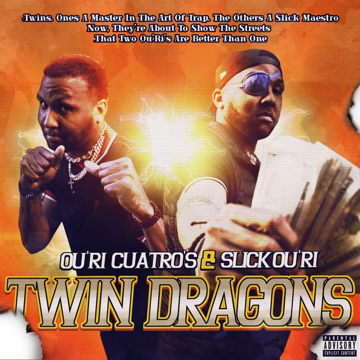 Twin Dragons by Ou'ri Cuatro's album cover