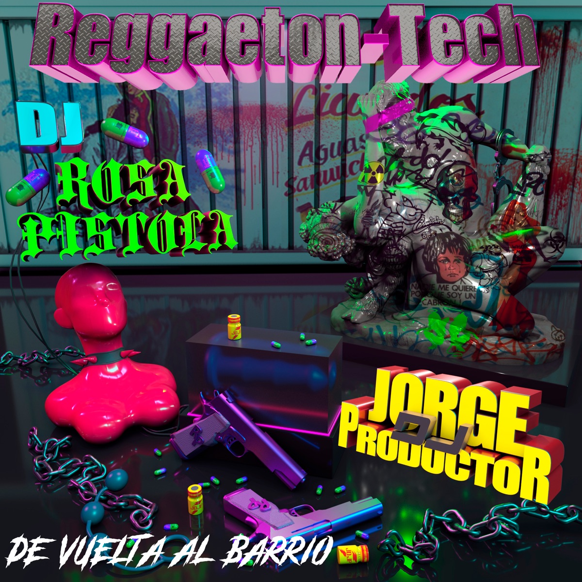 De Vuelta al Barrio (feat. Jorge Dj Productor) by Rosa Pistola album cover