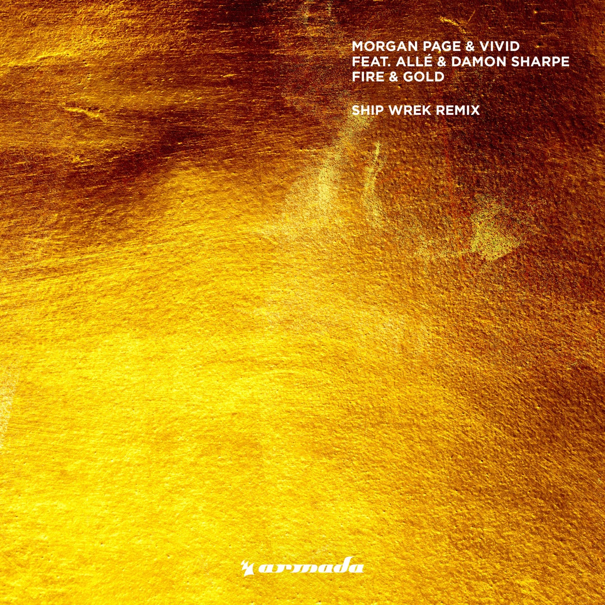 Fire & Gold (feat. Allé & Damon Sharpe) [Ship Wrek Remix] - Single by Morgan Page & Vivid album cover