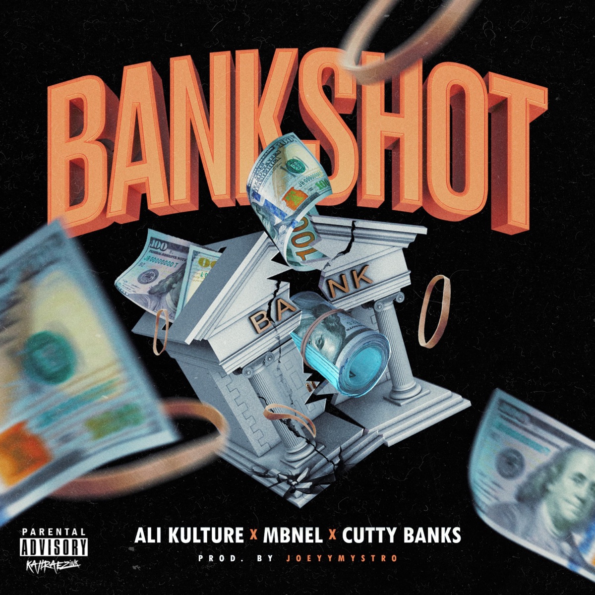 Bankshot (feat. Cutty Banks & Mbnel) - Single by Ali Kulture album cover