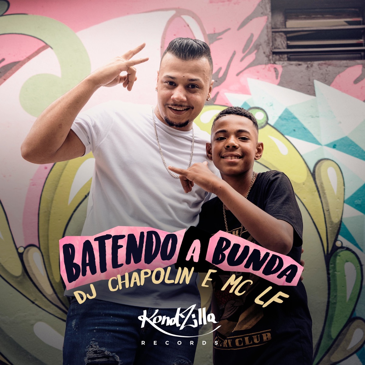 Batendo a Bunda - Single by DJ Chapolin & Mc LF album cover