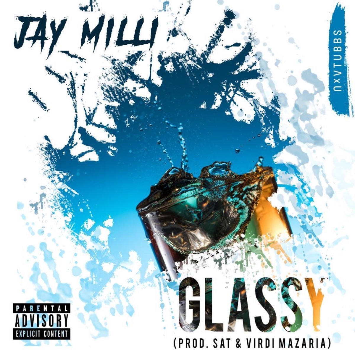 Glassy - Single by Jay Milli, Sat Mazaria & Virdi Mazaria album cover