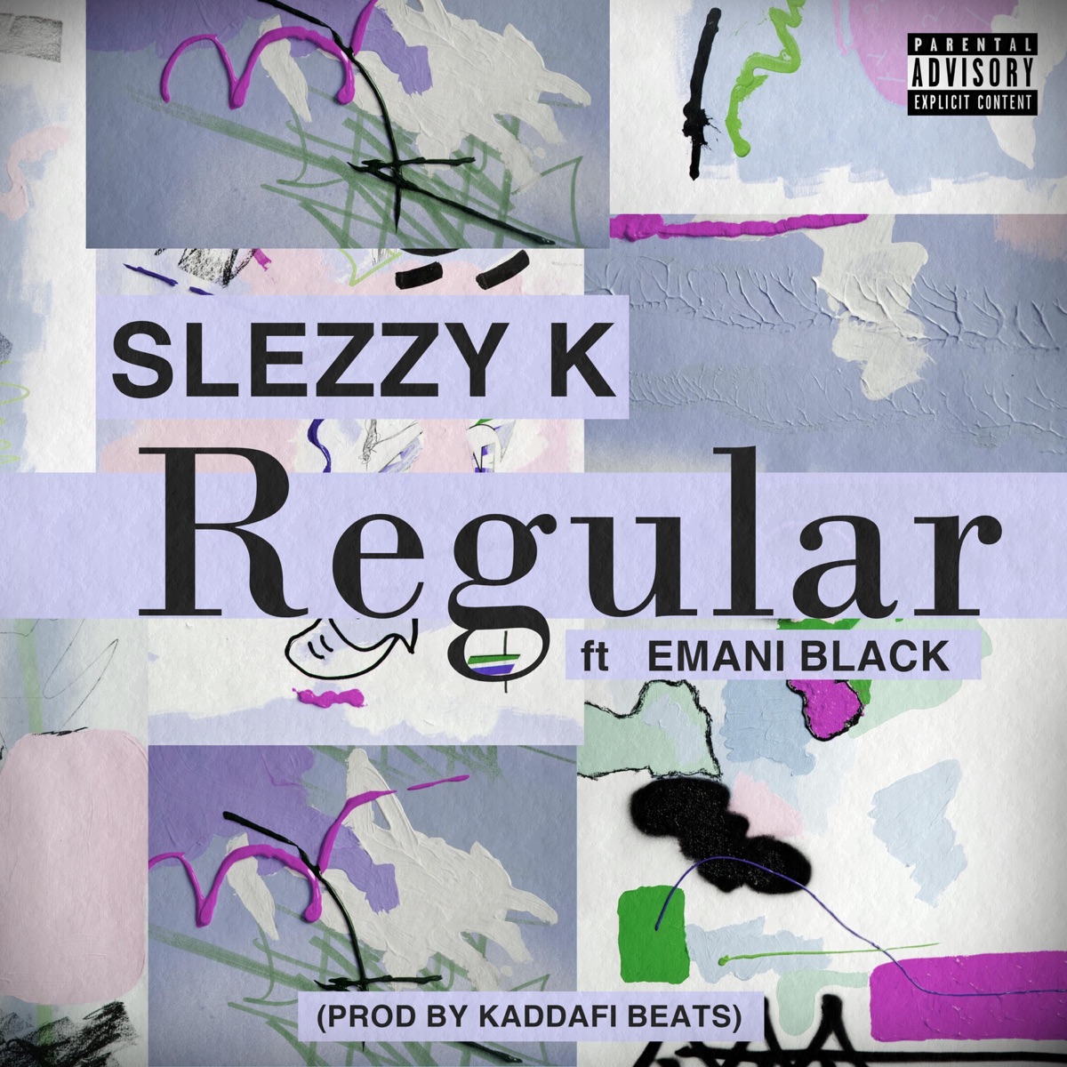 Regular (feat. Emani Black) - Single by Slezzy K album cover