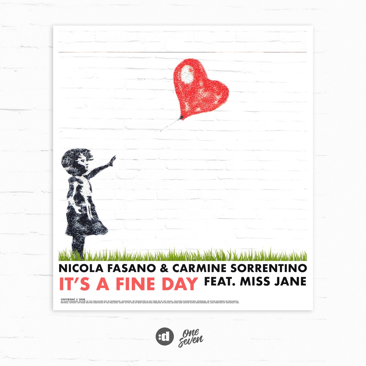 It's A Fine Day (feat. Miss Jane) - Single by Nicola Fasano & Carmine Sorrentino album cover
