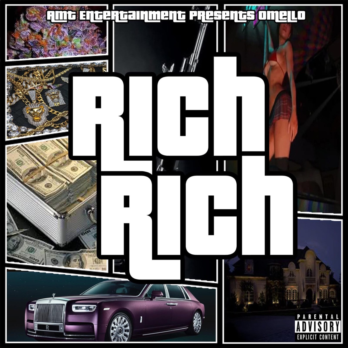 Rich Rich - Single by Omello album cover