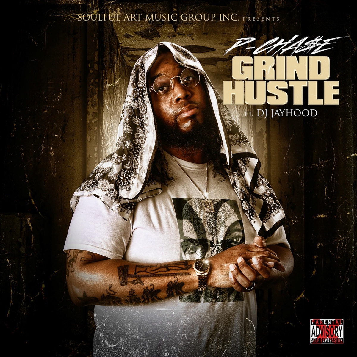 Grind Hustle (feat. Dj Jayhood) - Single by P-Cha$E album cover