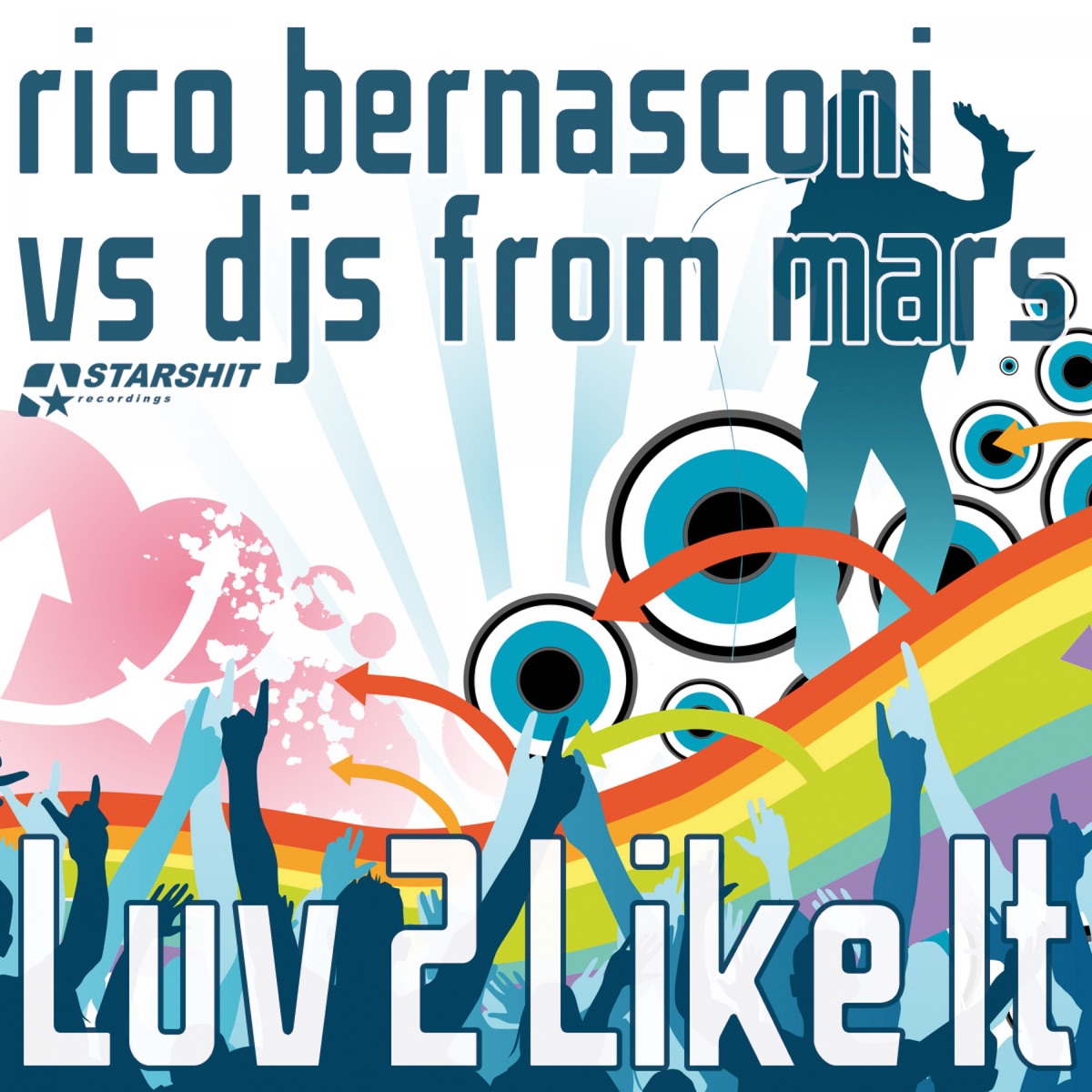Luv 2 Like It by Rico Bernasconi & DJs from Mars album cover