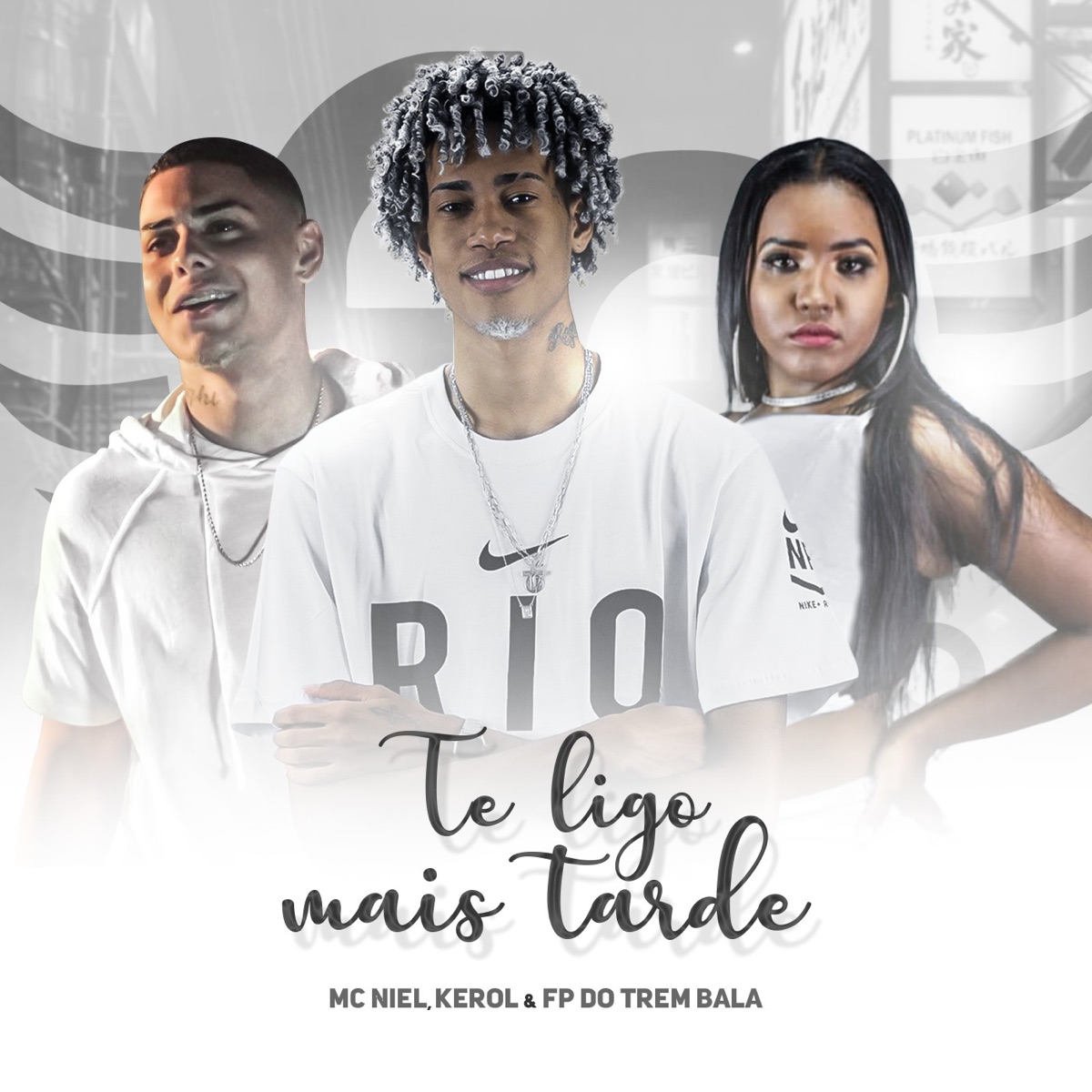 Te Ligo Mais Tarde - Single by MC Niel, Kerol & FP do Trem Bala album cover