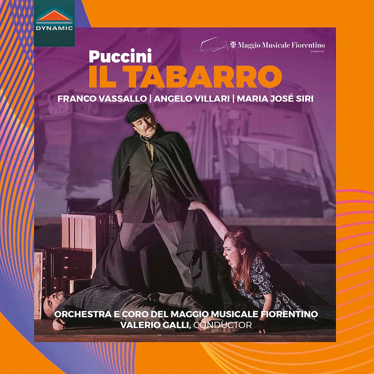 Puccini: Il tabarro, SC 85 (Live) by Franco Vassallo, Angelo Villari, María José Siri, Orchestra del Maggio Musicale Fiorentino & Valerio Galli album cover