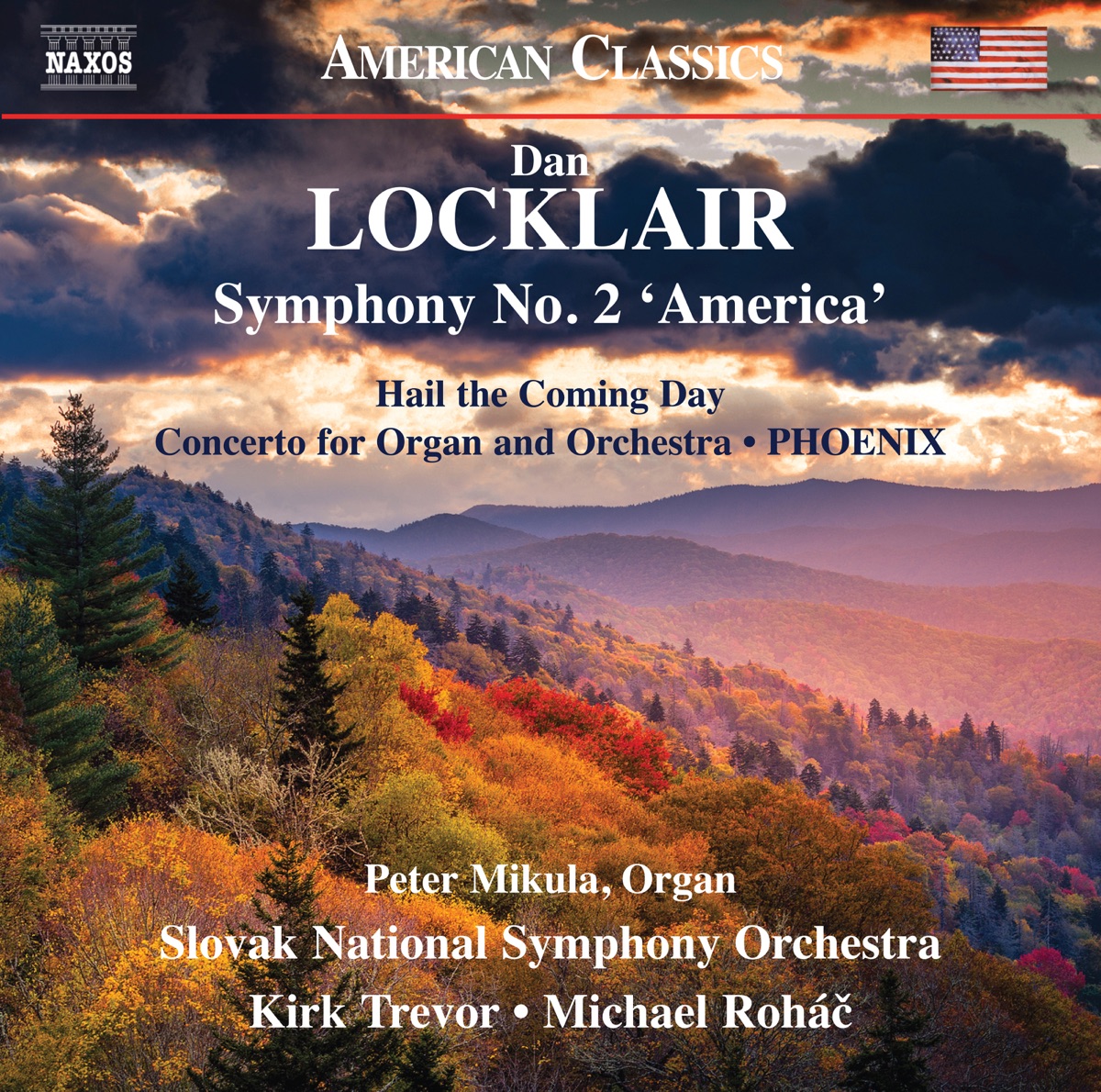 Dan Locklair: Orchestral Works by Slovak National Symphony Orchestra album cover