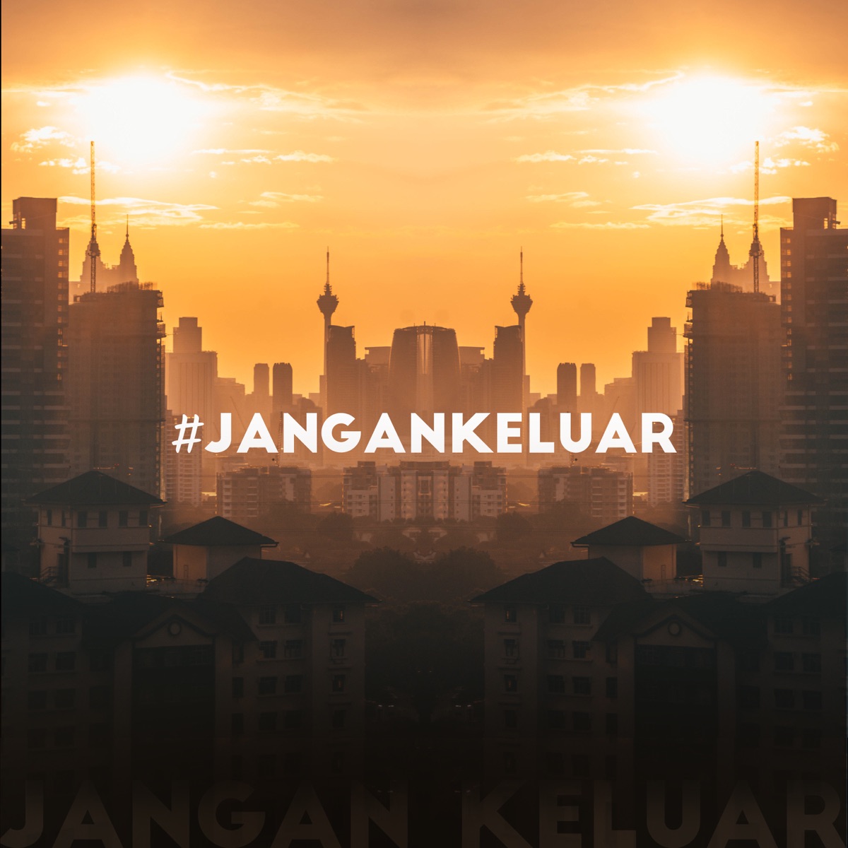 #jangankeluar - Single by Yonnyboii, Shila Amzah, Hafiz Hamidun, Rabbit Mac, Shalma Eliana, Sophia Liana, Alvin Chong, Bella Astillah, Luca Sickta, Kmy Kmo, Tuju, Kowachee, Asyraf Nasir, Abubakarxli, Siqma, DOLLA & Malik Abdullah album cover