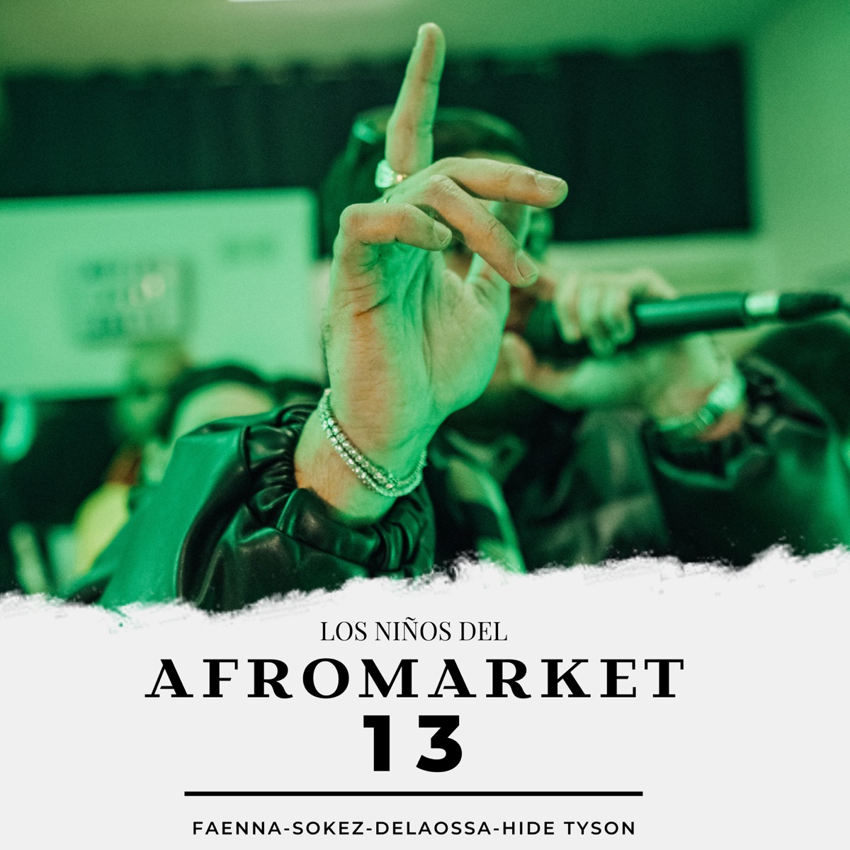 Los Niños del Afromarket, Vol. 13 (feat. Delaossa) - Single by Sokez, Hide Tyson & Faenna album cover
